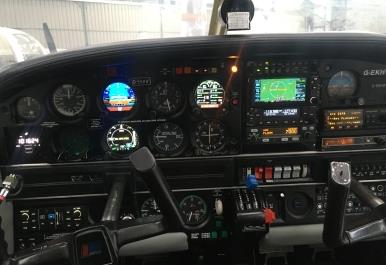 Piper PA28R with Garmin GI275 PFD, MFD, EIS & GFC500 Autopilot